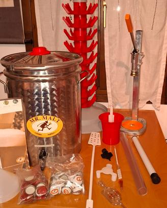 Kit birra Mr. Malt produzione in casa