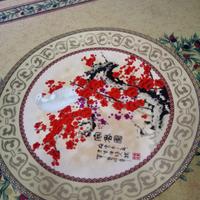 Piatto Grand) e Vaso Cherry cinese pitturato a man