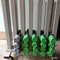 manubri con rastrelliera per aerobica 