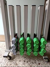 manubri con rastrelliera per aerobica 