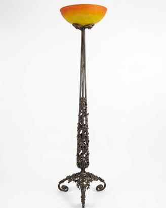 Lampada Art Deco Art Noveau - Stile Muller Frères