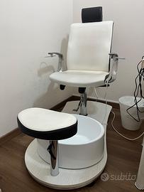 Poltrona pedicure professionale vismara
