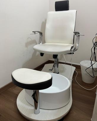 Poltrona pedicure professionale vismara