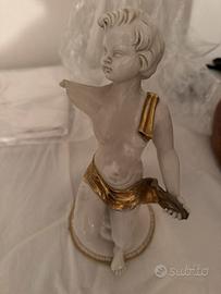 Putto in ceramica capodimonte