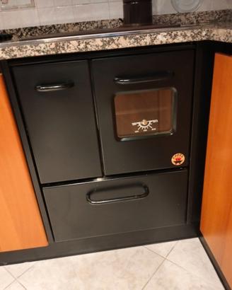 Cucina a legna da incasso