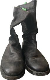 Stivali BIKKEMBERGS uomo pelle nera - Tg 43