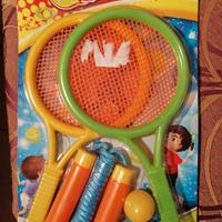 gioco racchette e corda