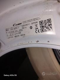 ricambi lavatrice candy smart 8kg MOD CSS128TE-11