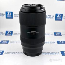 TOKINA 100 mm f2.8 PER SONY + GARANZIA PRIVATO