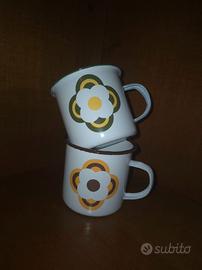 TAZZE VINTAGE MOTIVO A FIORE