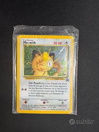 Meowth Star Promo EN Holo Foil Rare Sigillato