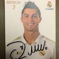 Cartolina Cristiano Ronaldo