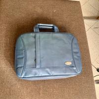 Borsa computer blu Reporter weekend imbottita