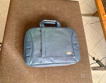 Borsa computer blu Reporter weekend imbottita