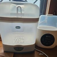 scalda biberon e sterilizzatrice