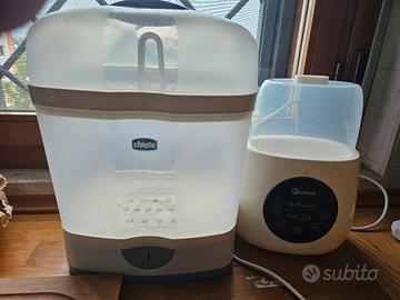 scalda biberon e sterilizzatrice