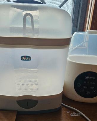scalda biberon e sterilizzatrice