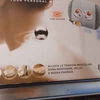 cuscino massagiante imetec.