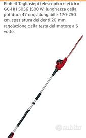 Tagliasiepi telescopico 
