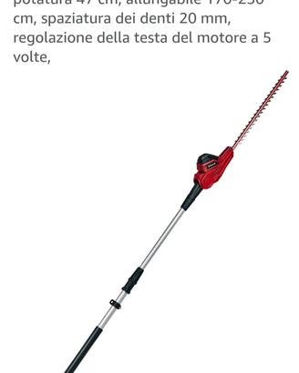 Tagliasiepi telescopico 