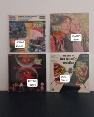 Vinili Rock Prog. Psychedelic &C.-33GIRI-LP dischi