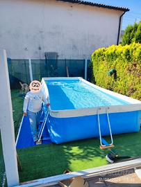 piscina autoportante 5.5mx2.5mt