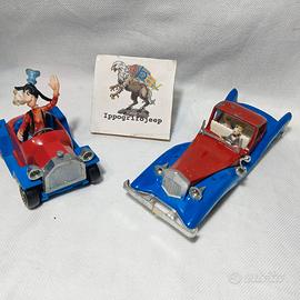 Set 2 modellini Polistil Pippo e Paperone original