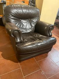 Poltrone in pelle