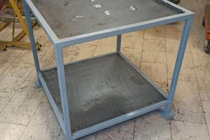 Banco dal lavoro per officina meccanica