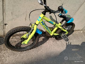 Bicicletta bambino 16"  Nitro  Perfetta