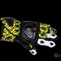 Guanti moto sparta shirin confusion giallo fluo /
