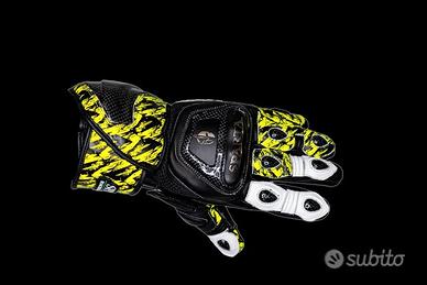 Guanti moto sparta shirin confusion giallo fluo /
