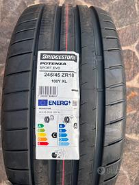245/45R18 Bridgestone Gomme Nuove