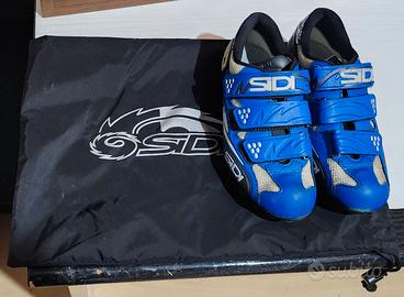 Scarpe bici MTB SIDI nr.37 colore Blu.