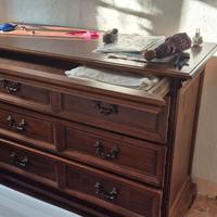 Cassettone comodini testata letto