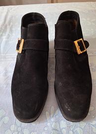 Polacchino da donna slip on scamosciato