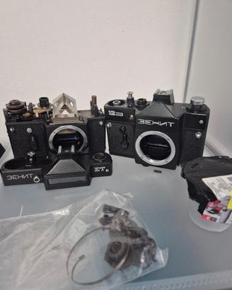 Fotocamera reflex vintage Zenit 12ca e ET Ricambi