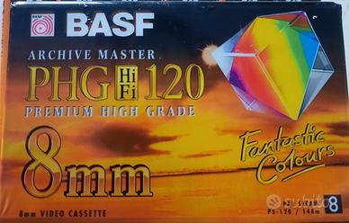 BASF PHG hi-fi 120 8mm [7 cassette)