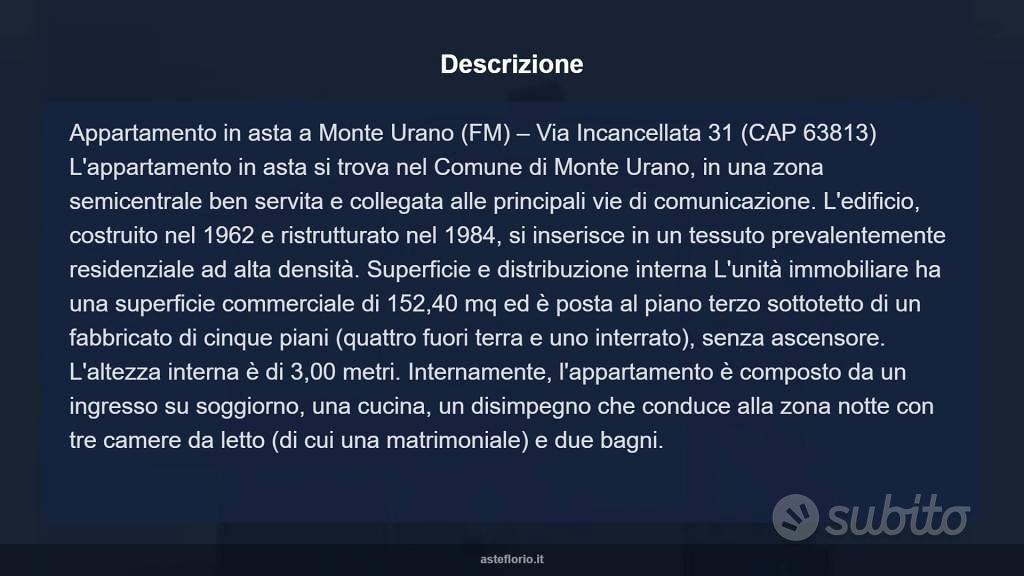 Appartamento – Monte Urano, San Lorenzo - Vista 5