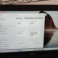 notebook portatile Dell garanzia 1 anno