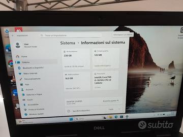 notebook portatile Dell garanzia 1 anno