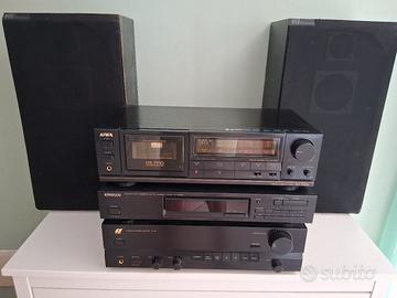 impianto stereo completo di Casse acustiche 