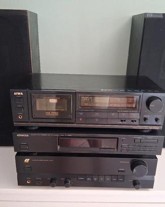 impianto stereo completo di Casse acustiche 