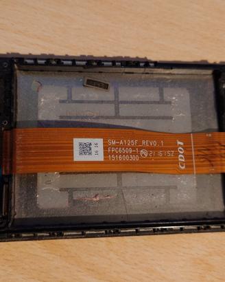 Samsung A12 solo schermo + connettore USB ossidato