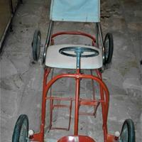 Macchina a pedali '' go kart '' anni 60 giordani r