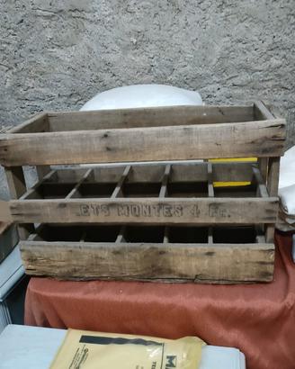 porta bottiglie vintage 