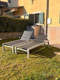 Coppia lettini prendisole