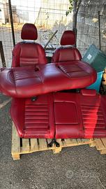 Sedili alfaromeo giulietta pelle rossa
