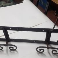 Appendi abiti antico in ferro batuto