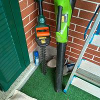 Tagliaerba a batteria e accessori